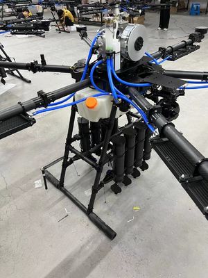 Dört Eksenli Dört Rotorlu UAV FOC Sürücüsü 3090 Katlanabilir Helikopter Bağlı Drone Otomatik Çekilebilir hortum rulonlu Kablo rulonlu