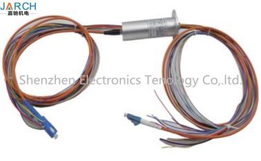 12 devreli 1 Kanal MM fiber optik elektro optik kayma halkası 2A