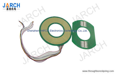 10A 5mm Kalınlık döner eklem kayma halkası elektrik Tıbbi cihazlar için