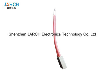 JARCH 12.5 * 32 * 40mm Elektrik Motorları Için Kayma Halka Karbon Fırça / Güç Araçları
