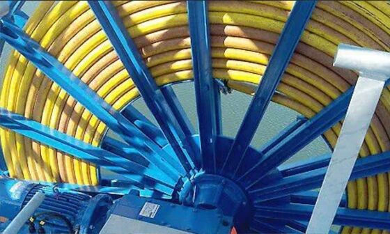High current Crane Cable Reel Motorized Cable Drum with cable 100m