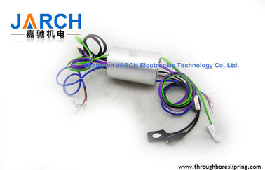 Minyatür kablo makaraları Ethernet Slip Ring 1 ~ 4 Kanal 1000M Alüminyum Alaşım