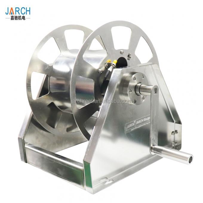 Çift Hortumlar Geri Çekilebilir Hortum Makarası 49cm ÇELİK Yüksek Basınçlı FCC 8